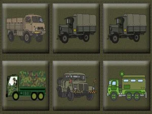 Army Trucks Memory